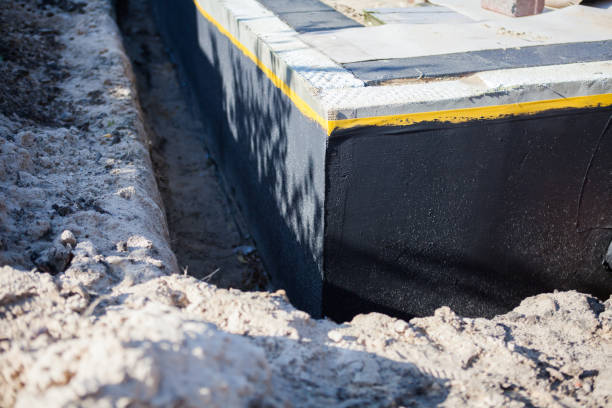 Professional Exterior Waterproofing technician working in Horicon, WI